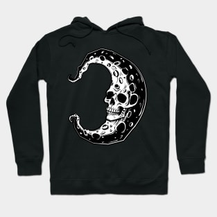 Crescent Moon Skull Hoodie